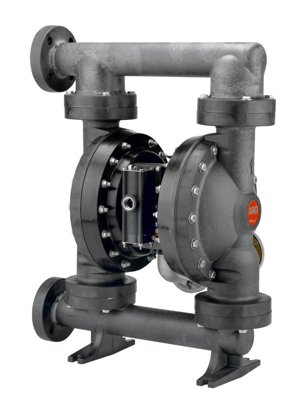 Pompy tworzywowe 1" i 2" uziemialne, do produktów palnych (ATEX) - Pompy membranowe ARO z przewodzącego polipropylenu i PVDF– do instalacji w strefie zagrożenia wybuchem.
