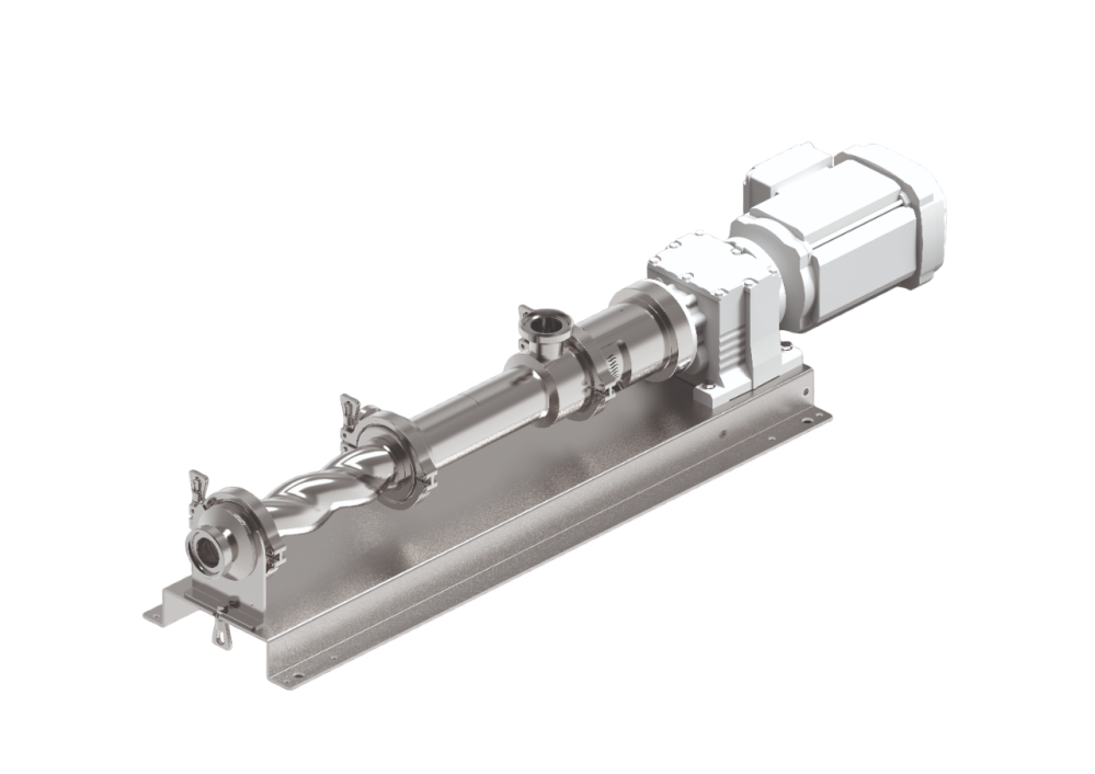 Pompy śrubowe WANGEN MX-S - Pompy samozasysające do wymagających higienicznych procesów transportu i dozowania
